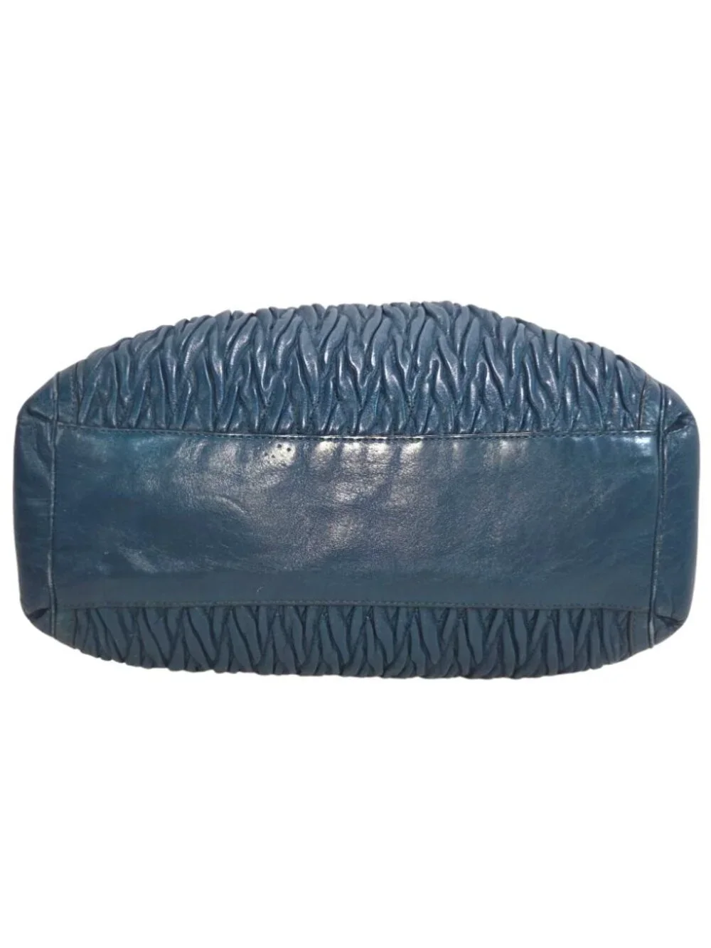 Coach 2013 Teal Madison Phoebe Gathered Twist Leather Shoulder Bag  No. 26257